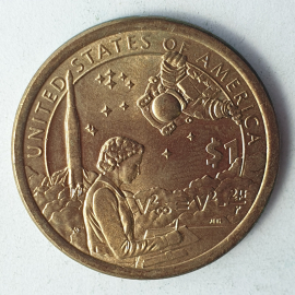Монета один доллар, США